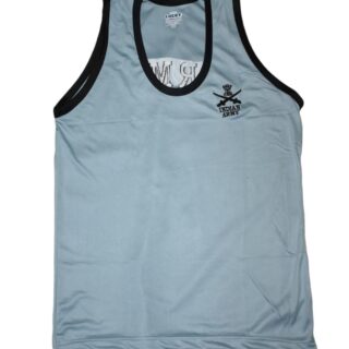 Light Grey and Black Indian Army Sando