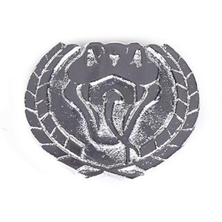 Cobra Cap Badge Steel