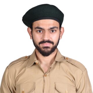 NCC Beret Cap Green Color