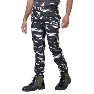 CRPF PRINT CARGO PANT WITH GRIP