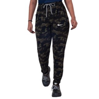 jogger DARK GREEN AND BLACK CAMOUFLAGE PRINT LOWER