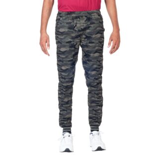 Jogger BLACK AND GREY CAMOUFLAGE PRINT WITH GRIP LOWER