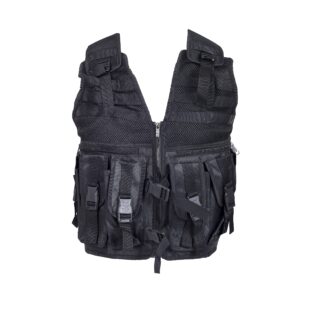 Black Jacket bullet proof with 6 Insas Magazine pouches AK47