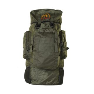 Para Commando Yellow Embroidery Olive Green Bagpack