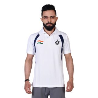 Indian Flag army t-shirt commando White