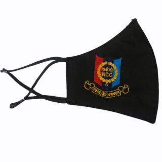 black NCC logo mask