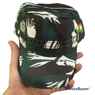 CRPF Nato cap with side flag