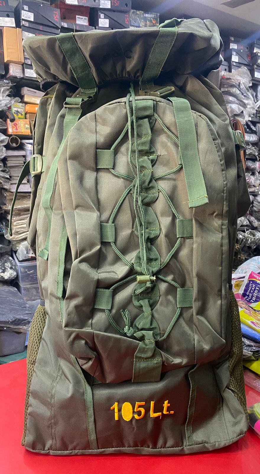 B&C Military Green 105 Ltrs Rucksack – NCC Store