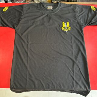 Special Force and back print and side Commando half sleeve