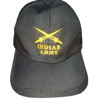Indian Army Yellow logo Cap